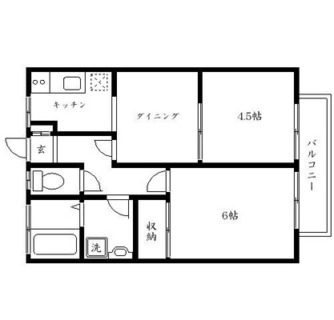 東京都板橋区赤塚７丁目 賃貸アパート 2DK