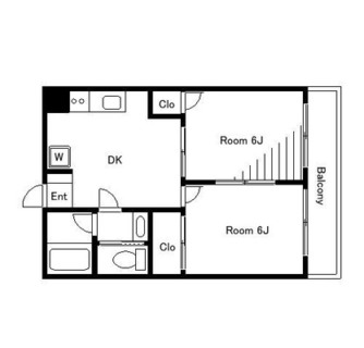 東京都板橋区赤塚２丁目 賃貸マンション 2DK