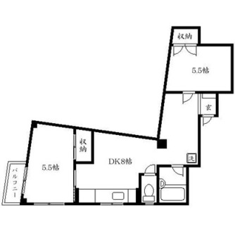 東京都荒川区荒川６丁目 賃貸マンション 2DK