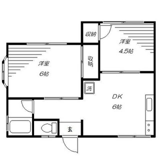 東京都練馬区北町７丁目 賃貸アパート 2DK