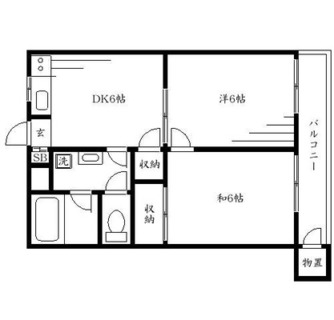 東京都文京区千石１丁目 賃貸マンション 2DK