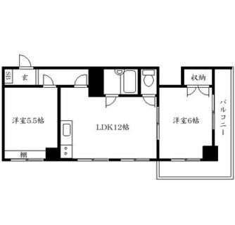 東京都北区王子１丁目 賃貸マンション 2LDK