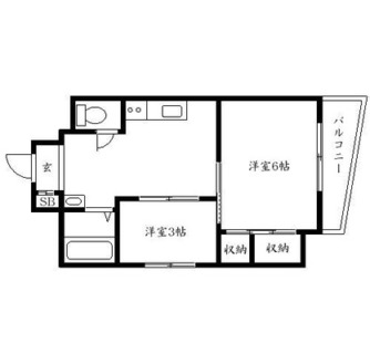 東京都豊島区巣鴨５丁目 賃貸マンション 2K