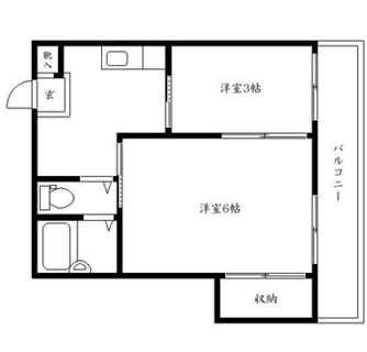 東京都練馬区貫井１丁目 賃貸マンション 2K