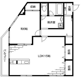 東京都足立区千住中居町 賃貸マンション 1LDK