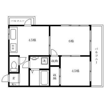 東京都荒川区荒川５丁目 賃貸マンション 2K