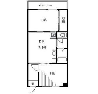 東京都練馬区田柄１丁目 賃貸マンション 2DK