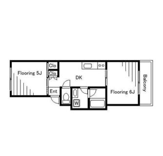 東京都練馬区旭町３丁目 賃貸マンション 2DK