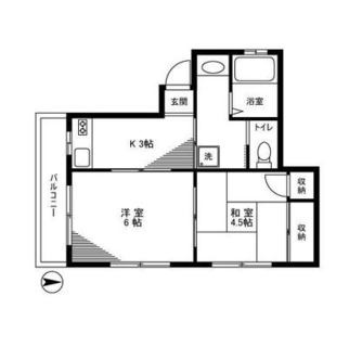 東京都北区志茂１丁目 賃貸マンション 2K