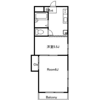 東京都板橋区弥生町 賃貸マンション 2K