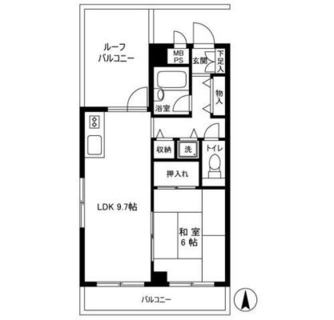 東京都足立区大谷田５丁目 賃貸マンション 1LDK