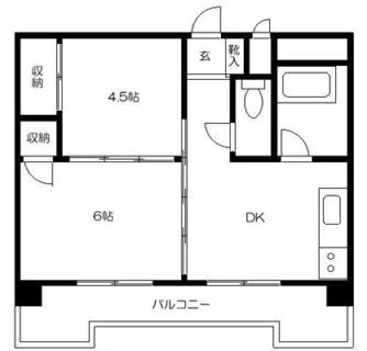 東京都豊島区北大塚２丁目 賃貸マンション 2DK