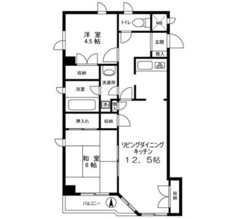 東京都足立区綾瀬６丁目 賃貸マンション 2LDK