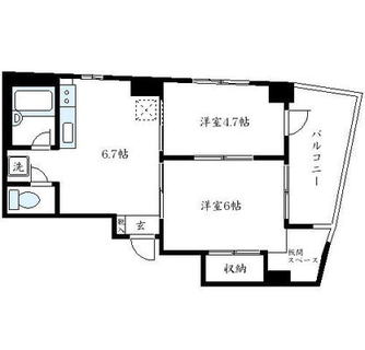 東京都荒川区南千住５丁目 賃貸マンション 2DK