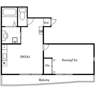 東京都荒川区荒川４丁目 賃貸マンション 1DK