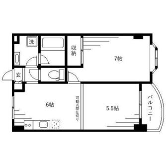 東京都板橋区赤塚３丁目 賃貸マンション 2DK