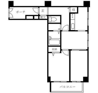 東京都豊島区池袋４丁目 賃貸マンション 2DK