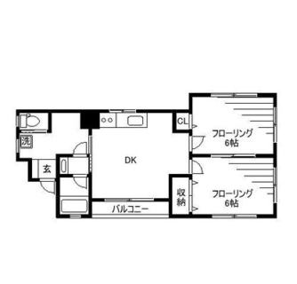 東京都足立区千住緑町３丁目 賃貸マンション 2DK