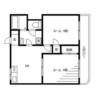 東京都板橋区徳丸８丁目 賃貸マンション 2DK