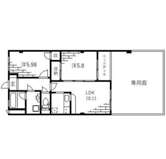 東京都練馬区東大泉１丁目 賃貸マンション 2LDK