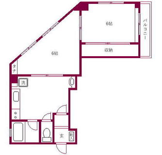 東京都荒川区南千住２丁目 賃貸マンション 2DK