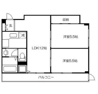 東京都板橋区高島平９丁目 賃貸マンション 2LDK