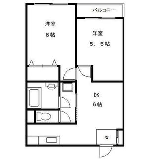 東京都板橋区幸町 賃貸マンション 2DK