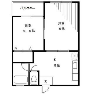 東京都北区豊島１丁目 賃貸マンション 2K