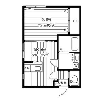 東京都豊島区南大塚１丁目 賃貸アパート 1DK