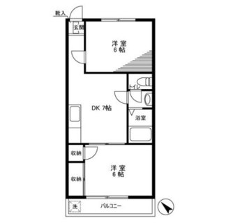 東京都豊島区上池袋３丁目 賃貸マンション 2DK