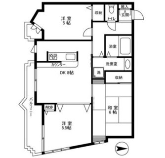 東京都板橋区志村２丁目 賃貸マンション 3DK