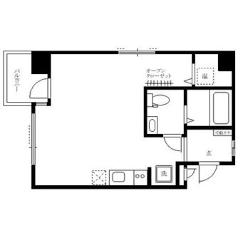 東京都豊島区巣鴨３丁目 賃貸マンション 1R