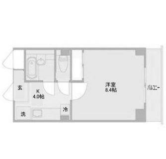 東京都北区東田端２丁目 賃貸マンション 1K