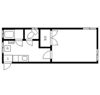 東京都北区王子３丁目 賃貸アパート 1K