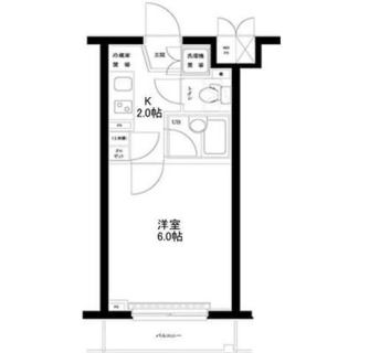 東京都新宿区戸山１丁目 賃貸マンション 1K