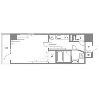 東京都豊島区南大塚１丁目 賃貸マンション 1K