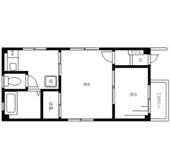 東京都豊島区北大塚１丁目 賃貸マンション 2K