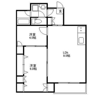 東京都文京区本駒込６丁目 賃貸マンション 2LDK