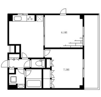 東京都文京区千石４丁目 賃貸マンション 2DK