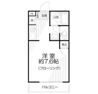 東京都北区田端３丁目 賃貸マンション 1R
