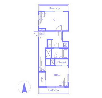 東京都豊島区池袋本町４丁目 賃貸マンション 2DK